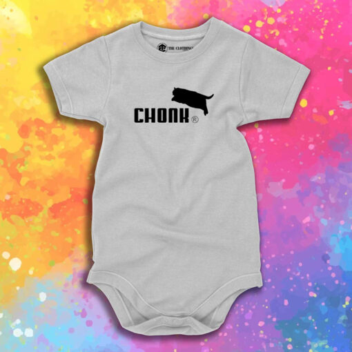 Chonk Cat Logo Parody Baby Onesie 1.jpeg