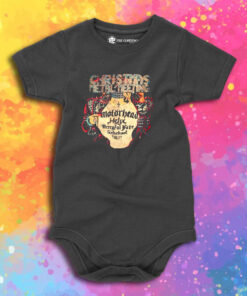 Christmas Metal Meeting 1984 Motorhead Vintage Baby Onesie 1.jpeg