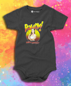 Classic Ronda Rousey Small Gray Rowdy Wrestling Baby Onesie 1.jpeg