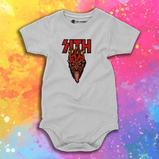 Darth Maul Sith Kiss Heavy Metal Parody Baby Onesie 1.jpeg