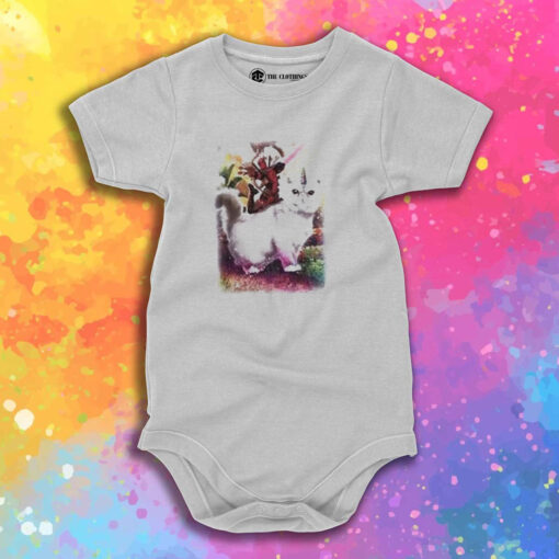 Deadpool And Cat Unicorn Baby Onesie 1.jpeg