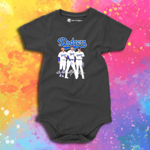 Dodgers Mookie Betts Shohei Ohtani Baby Onesie 1.jpeg