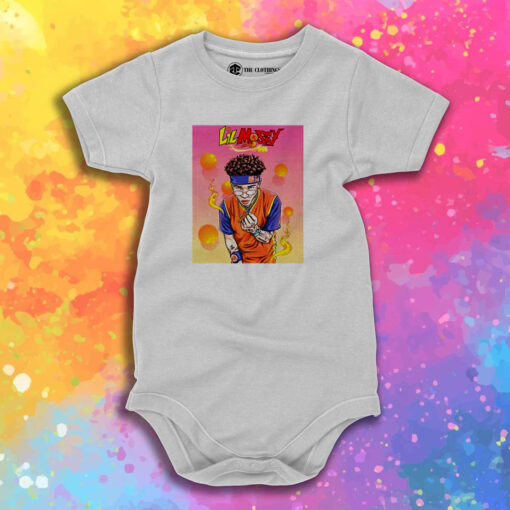 Dragon Ball Z X Lil Mosey Hip Hop Rapper Baby Onesie 1.jpeg