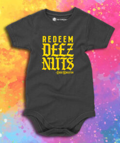 Eddie Kingston Redeem Deez Nuts Baby Onesie 1.jpeg