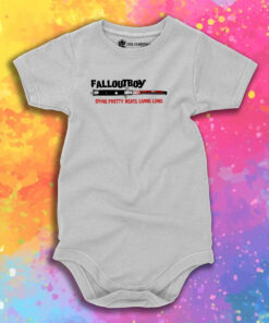 Fall Out Boy Dying Pretty Beats Living Long Baby Onesie 1.jpeg