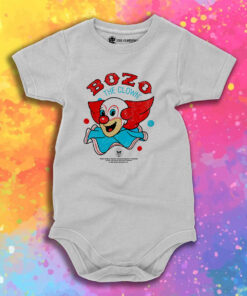 Funny Bozo Most Famous Clown Baby Onesie 1.jpeg