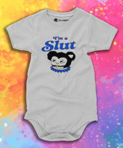 Funny Cartoon Im a Slut Baby Onesie 1.jpeg