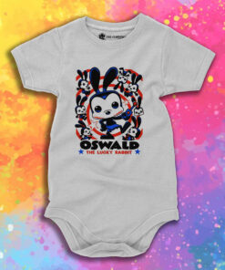 Funny Oswald the Lucky Rabbit Graphic Baby Onesie 1.jpeg