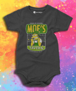 Funny The Simpsons Moes Tavern Springfield Baby Onesie 1.jpeg