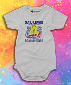 Gail Lewis We Salute You The End Of An Era Baby Onesie 1.jpeg