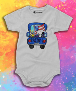 God Bless The USA Freedom A Nice Snoopy Baby Onesie 1.jpeg