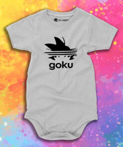 Goku Adidas Parody Anime Baby Onesie 1.jpeg