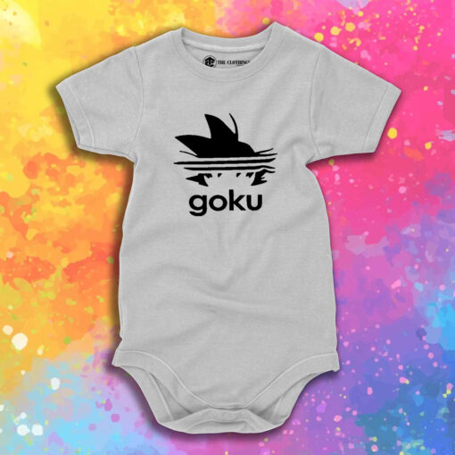 Goku Adidas Parody Anime Baby Onesie 1.jpeg