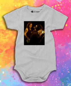 Gold Portrait Iron Maiden Baby Onesie 1.jpeg