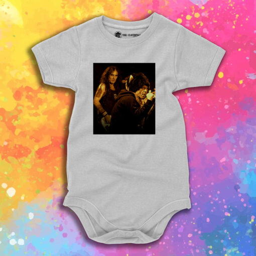 Gold Portrait Iron Maiden Baby Onesie 1.jpeg