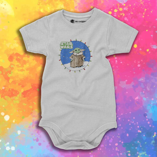 Grogu The Mandalorian Mad Engine Youth Snow Lights Baby Onesie 1.jpeg