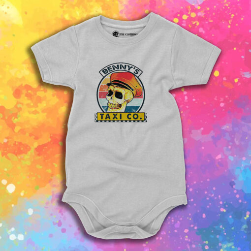 Halloweentown Cab Driver Bennys Taxi Co Baby Onesie 1.jpeg