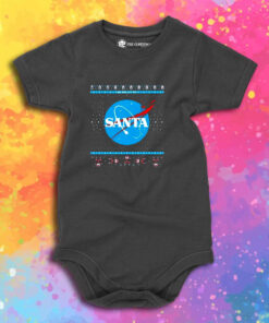 Happy Merry Christmas Santa Nasa Logo Parody Baby Onesie 1.jpeg