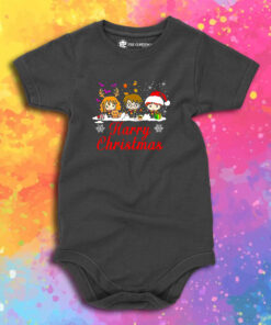 Harry Potter Happy Christmas Cartoon Baby Onesie 1.jpeg