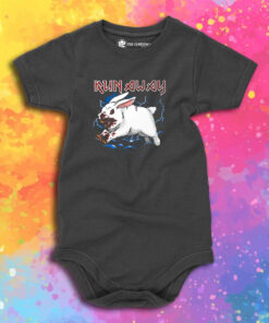 Heavy Metal Run Away Baby Onesie 1.jpeg