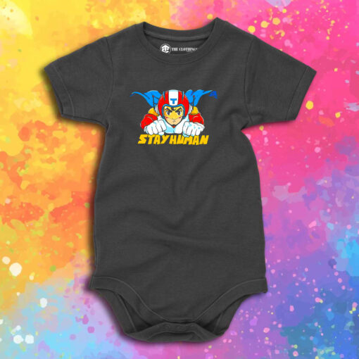 Hector Stay Human Baby Onesie 1.jpeg