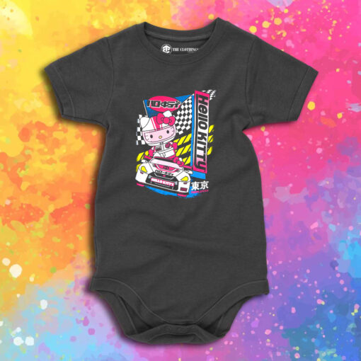 Hello Kitty Racer Graphic Baby Onesie 1.jpeg