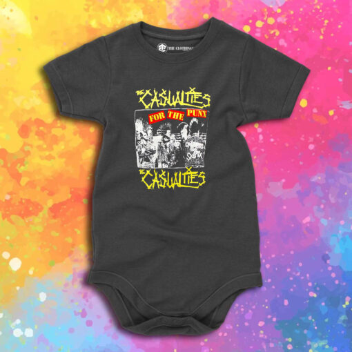 Honger The Casualties Punk Band Graphic Baby Onesie 1.jpeg