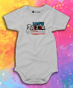 Imos Pizza Window Crispy Delicious Baby Onesie 1.jpeg