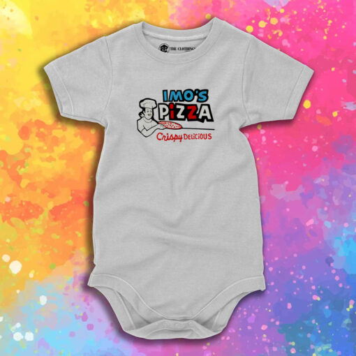 Imos Pizza Window Crispy Delicious Baby Onesie 1.jpeg