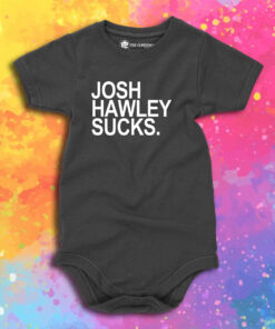 Josh Hawley Sucks Baby Onesie 1.jpeg