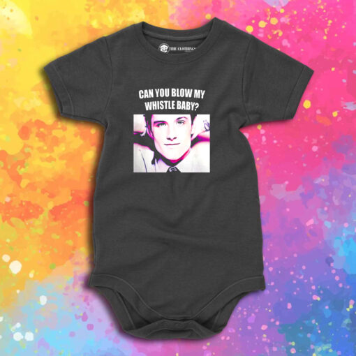 Josh Hutcherson Can You Blow My Whistle Baby Baby Onesie 1.jpeg