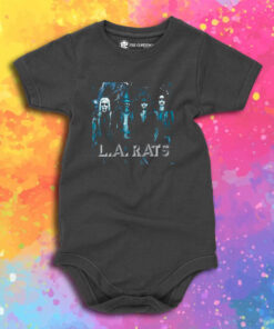 La Rats Super Group Featuring Nikki Sixx Baby Onesie 1.jpeg