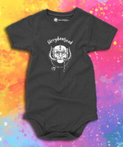 Larry David Motorhead Larrydavhead Baby Onesie 1.jpeg