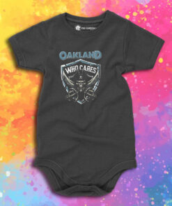 Las Vegas Raiders Oakland Who Cares Baby Onesie 1.jpeg