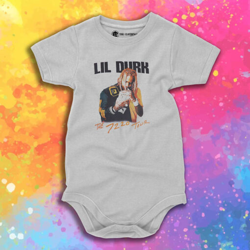 Lil Durk The 7220 Tour Album Baby Onesie 1.jpeg