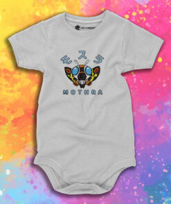 Loves Godzilla Mothra Baby Onesie 1.jpeg