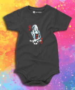 Marilyn Monroe Queen Of Hearts Baby Onesie 1.jpeg