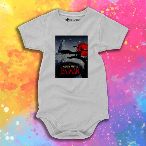 Merry Little Batman DC Comics Movie Christmas Baby Onesie 1.jpeg