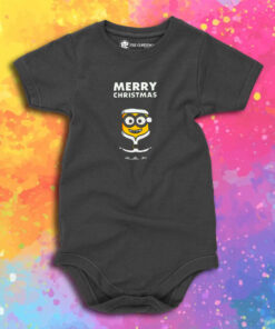 Minion Merry Christmas Baby Onesie 1.jpeg