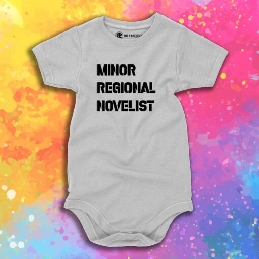 Minor Regional Novelist Baby Onesie 1.jpeg