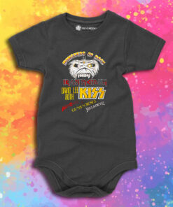 Monsters Of Rock 1988 Donington Park Iron Maiden Baby Onesie 1.jpeg