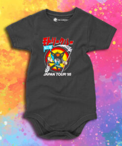 Motley Crue 1985 Theatre Of Pain Japan Tour Baby Onesie 1.jpeg