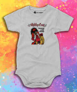 Motley Crue 1990 Third Leg Dr Feelgood Vintage Baby Onesie 1.jpeg