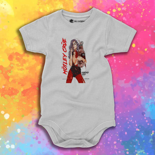 Motley Crue 2022 The Stadium Tour July 19 Kauffman Baby Onesie 1.jpeg