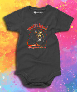 Motorhead 1986 I Came Did You Orgasmatron Baby Onesie 1.jpeg