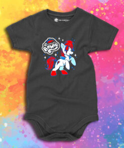 My little Bowie David Bowie And My Little Pony Funny Baby Onesie 1.jpeg