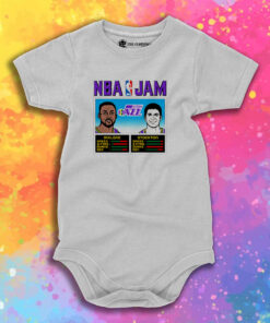 NBA Jam Jazz Malone And Stockton Baby Onesie 1.jpeg