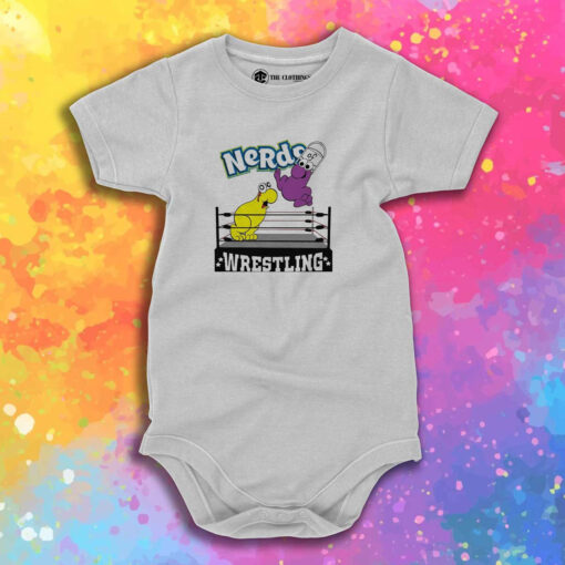 Nerds Of Wrestling Nerds Candy Baby Onesie 1.jpeg