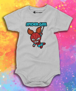 New Spider Woman Cute Superhero Baby Onesie 1.jpeg