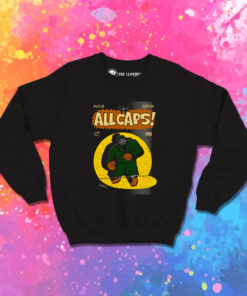 All Caps MF Doom Sweatshirt 1.jpeg